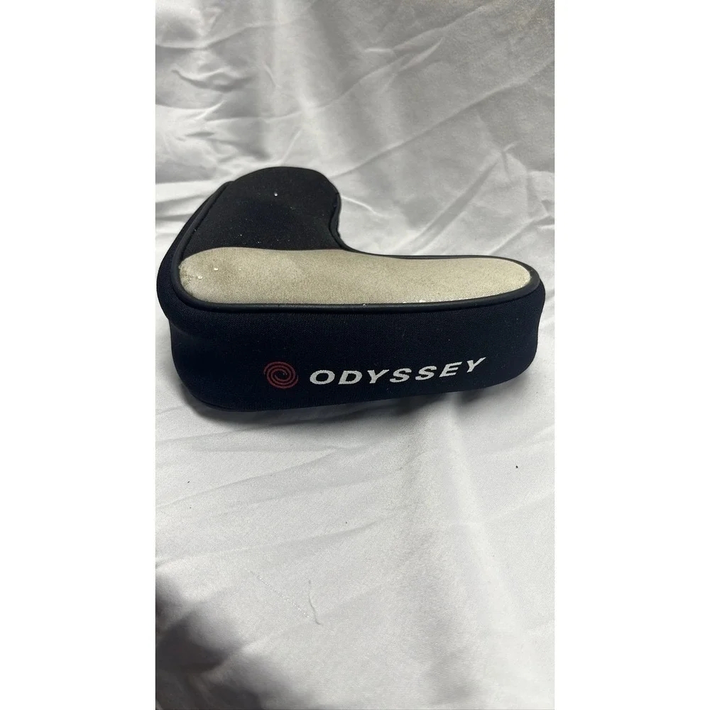 Odyssey White XG Blade Putter Headcover Black Gray Golf Cover
